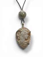 Collana Mandile 1922 Donna Cammei  in Argento Conchiglia 2MCICM233.2